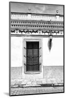 ¡Viva Mexico! B&W Collection - Mexican Facade-Philippe Hugonnard-Mounted Photographic Print