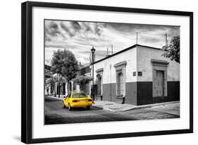 ¡Viva Mexico! B&W Collection - Mexican Street Oaxaca II-Philippe Hugonnard-Framed Photographic Print