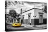 ¡Viva Mexico! B&W Collection - Mexican Street Oaxaca II-Philippe Hugonnard-Stretched Canvas