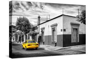 ¡Viva Mexico! B&W Collection - Mexican Street Oaxaca II-Philippe Hugonnard-Stretched Canvas