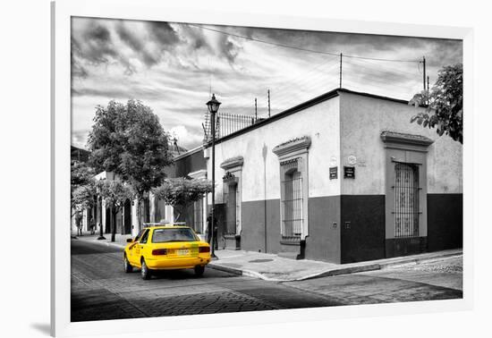 ¡Viva Mexico! B&W Collection - Mexican Street Oaxaca II-Philippe Hugonnard-Framed Photographic Print