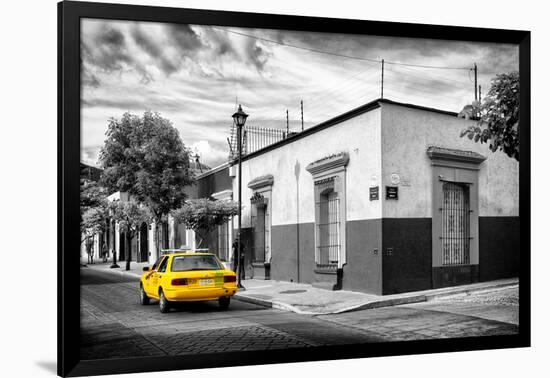 ¡Viva Mexico! B&W Collection - Mexican Street Oaxaca II-Philippe Hugonnard-Framed Photographic Print