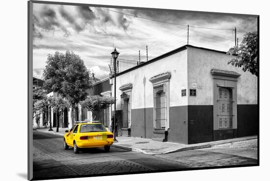 ¡Viva Mexico! B&W Collection - Mexican Street Oaxaca II-Philippe Hugonnard-Mounted Photographic Print