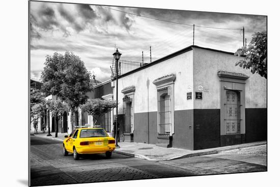 ¡Viva Mexico! B&W Collection - Mexican Street Oaxaca II-Philippe Hugonnard-Mounted Photographic Print