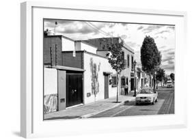 ¡Viva Mexico! B&W Collection - Mexican Street Oaxaca III-Philippe Hugonnard-Framed Photographic Print