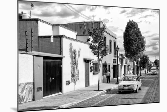 ¡Viva Mexico! B&W Collection - Mexican Street Oaxaca III-Philippe Hugonnard-Mounted Photographic Print