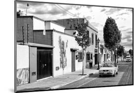 ¡Viva Mexico! B&W Collection - Mexican Street Oaxaca III-Philippe Hugonnard-Mounted Photographic Print