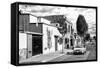 ¡Viva Mexico! B&W Collection - Mexican Street Oaxaca III-Philippe Hugonnard-Framed Stretched Canvas