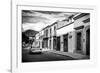 ¡Viva Mexico! B&W Collection - Mexican Street Oaxaca IV-Philippe Hugonnard-Framed Photographic Print