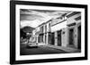 ¡Viva Mexico! B&W Collection - Mexican Street Oaxaca IV-Philippe Hugonnard-Framed Photographic Print