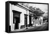 ¡Viva Mexico! B&W Collection - Mexican Street Oaxaca V-Philippe Hugonnard-Framed Stretched Canvas