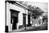 ¡Viva Mexico! B&W Collection - Mexican Street Oaxaca V-Philippe Hugonnard-Stretched Canvas