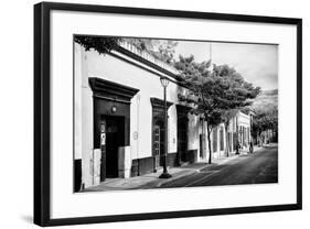 ¡Viva Mexico! B&W Collection - Mexican Street Oaxaca V-Philippe Hugonnard-Framed Photographic Print