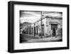 ¡Viva Mexico! B&W Collection - Mexican Street Oaxaca VI-Philippe Hugonnard-Framed Photographic Print