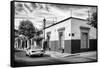 ¡Viva Mexico! B&W Collection - Mexican Street Oaxaca-Philippe Hugonnard-Framed Stretched Canvas