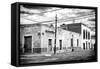 ¡Viva Mexico! B&W Collection - Mexican Street Scene-Philippe Hugonnard-Framed Stretched Canvas