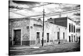 ¡Viva Mexico! B&W Collection - Mexican Street Scene-Philippe Hugonnard-Stretched Canvas