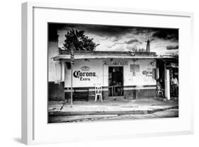 ¡Viva Mexico! B&W Collection - Mexican Supermarket-Philippe Hugonnard-Framed Photographic Print