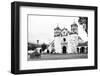 ¡Viva Mexico! B&W Collection - Mexican White Church-Philippe Hugonnard-Framed Photographic Print