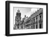 ¡Viva Mexico! B&W Collection - Mexico City Facades II-Philippe Hugonnard-Framed Photographic Print