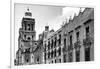 ¡Viva Mexico! B&W Collection - Mexico City Facades II-Philippe Hugonnard-Framed Photographic Print