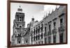 ¡Viva Mexico! B&W Collection - Mexico City Facades II-Philippe Hugonnard-Framed Photographic Print