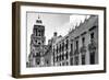¡Viva Mexico! B&W Collection - Mexico City Facades II-Philippe Hugonnard-Framed Photographic Print