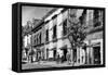 ¡Viva Mexico! B&W Collection - Mexico City Facades-Philippe Hugonnard-Framed Stretched Canvas