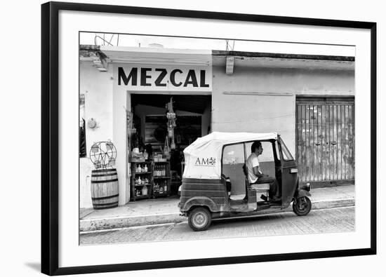 ?Viva Mexico! B&W Collection - Mezcal Tuk Tuk-Philippe Hugonnard-Framed Photographic Print