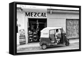 ?Viva Mexico! B&W Collection - Mezcal Tuk Tuk-Philippe Hugonnard-Framed Stretched Canvas