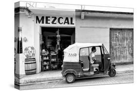 ?Viva Mexico! B&W Collection - Mezcal Tuk Tuk-Philippe Hugonnard-Stretched Canvas
