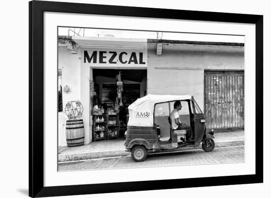 ?Viva Mexico! B&W Collection - Mezcal Tuk Tuk-Philippe Hugonnard-Framed Photographic Print