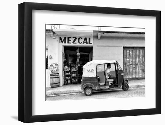 ?Viva Mexico! B&W Collection - Mezcal Tuk Tuk-Philippe Hugonnard-Framed Photographic Print