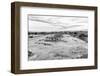 ¡Viva Mexico! B&W Collection - Monte Alban Pyramids-Philippe Hugonnard-Framed Photographic Print