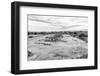 ¡Viva Mexico! B&W Collection - Monte Alban Pyramids-Philippe Hugonnard-Framed Photographic Print