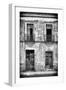 ¡Viva Mexico! B&W Collection - Old Facade-Philippe Hugonnard-Framed Photographic Print