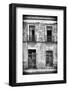 ¡Viva Mexico! B&W Collection - Old Facade-Philippe Hugonnard-Framed Photographic Print