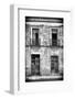 ¡Viva Mexico! B&W Collection - Old Facade-Philippe Hugonnard-Framed Photographic Print