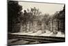 ¡Viva Mexico! B&W Collection - One Thousand Mayan Columns IV - Chichen Itza-Philippe Hugonnard-Mounted Photographic Print