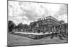 ¡Viva Mexico! B&W Collection - One Thousand Mayan Columns V - Chichen Itza-Philippe Hugonnard-Mounted Photographic Print