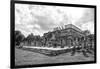 ¡Viva Mexico! B&W Collection - One Thousand Mayan Columns V - Chichen Itza-Philippe Hugonnard-Framed Photographic Print
