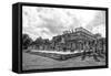 ¡Viva Mexico! B&W Collection - One Thousand Mayan Columns V - Chichen Itza-Philippe Hugonnard-Framed Stretched Canvas