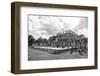 ¡Viva Mexico! B&W Collection - One Thousand Mayan Columns V - Chichen Itza-Philippe Hugonnard-Framed Photographic Print