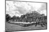 ¡Viva Mexico! B&W Collection - One Thousand Mayan Columns V - Chichen Itza-Philippe Hugonnard-Mounted Photographic Print