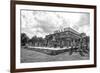 ¡Viva Mexico! B&W Collection - One Thousand Mayan Columns V - Chichen Itza-Philippe Hugonnard-Framed Photographic Print