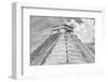 ¡Viva Mexico! B&W Collection - Pyramid Chichen Itza II-Philippe Hugonnard-Framed Photographic Print