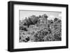 ¡Viva Mexico! B&W Collection - Pyramid in Mayan City of Calakmul IV-Philippe Hugonnard-Framed Photographic Print