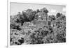 ¡Viva Mexico! B&W Collection - Pyramid in Mayan City of Calakmul IV-Philippe Hugonnard-Framed Photographic Print