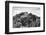 ¡Viva Mexico! B&W Collection - Pyramid in Mayan City of Calakmul VII-Philippe Hugonnard-Framed Photographic Print