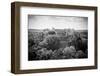 ¡Viva Mexico! B&W Collection - Pyramid in Mayan City of Calakmul-Philippe Hugonnard-Framed Photographic Print